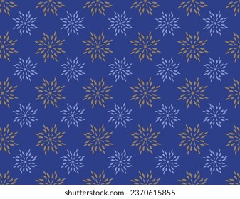 Indisches Stoffmuster. Vektor Vintage Damast Muster Design. Nahtloses Muster basierend auf dem Ornament Palisley Bandana Print. Boho Vintage-Stil, Vektorhintergrund. Seidenhalsschal oder Kerchmuster-Design 