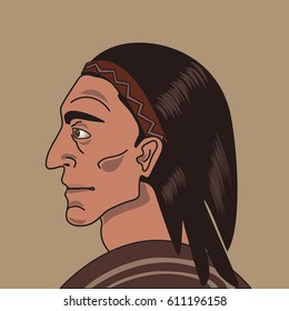 Indian face profile