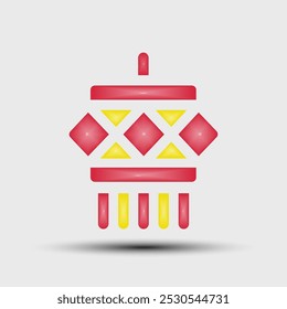 indian festival 3d icon, diwali festival and  celebration 3d icon and symbol, indian festival 3d logo and emblem