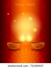 Indian festival Diwali background.