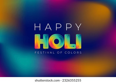 Indian Festival Of Holi. Vector Illustration of Holi Festival with colorful background for flyer, greeting, banner, poster, creative 