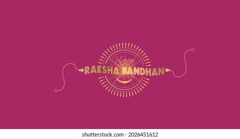 Indian festival of Rakhi, Happy Raksha Bandhan concept