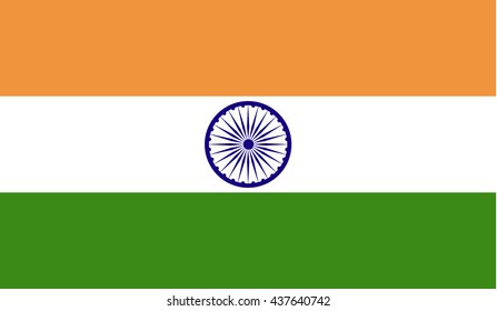 Indian Flag Stock Vector (Royalty Free) 437640742 | Shutterstock