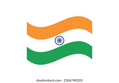 Indian Flag, Ashok Chakra, saffron , green and white, Try color, Flag, India