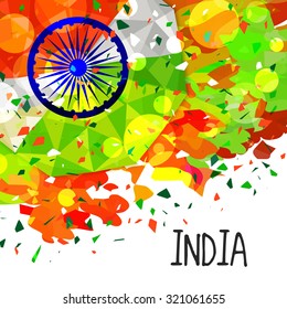 Indian Flag background Abstract for India Independence Day, 2nd October,republic day.