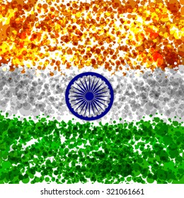 Indian Flag background Abstract for India Independence Day, 2nd October,republic day.