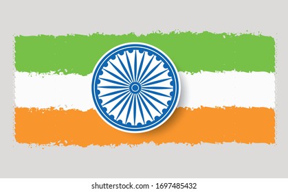 indian flag concept background for republic day