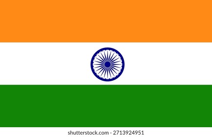ícone da bandeira indiana em alta qualidade usado no país indiano