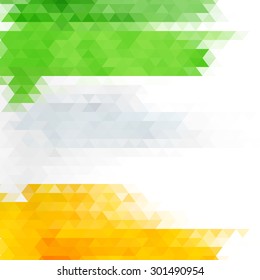 Indian Flag for Indian Independence Day/vector