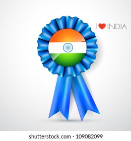 indian flag label design art