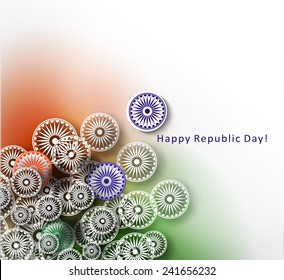 Indian flag for Republic Day