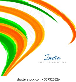 Indian flag theme background design