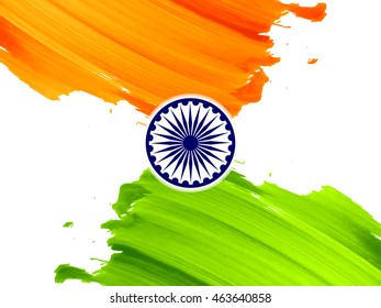 Indian flag theme background design