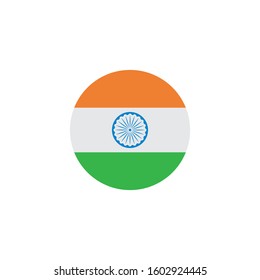 indian flag vector icon illustration design