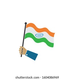 indian flag vector icon illustration design