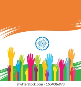 indian flag vector icon illustration design