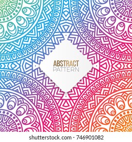 Indian floral luxury ornament pattern.