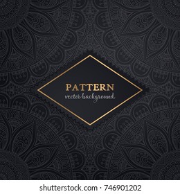 Indian floral luxury ornament pattern.