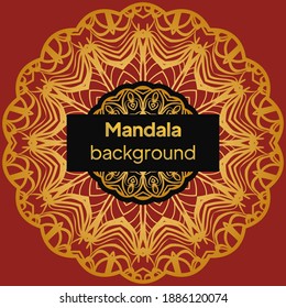 Indian floral mandala pattern. Vector . Can be used for textile, greeting card, coloring book, phone case print