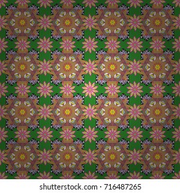 Indian floral paisley medallion pattern. Can be used for textile, greeting card, coloring book, phone case print. Ethnic Mandala ornament. Vector Henna tattoo style.