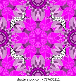 Indian floral paisley medallion pattern. Vector Henna tattoo style. Can be used for textile, greeting card, coloring book, phone case print. Ethnic Mandala ornament.