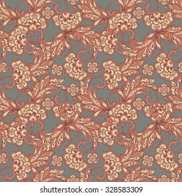 indian floral pattern