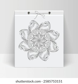 Indian flower mandala art with luxury golden circle frame transparent vintage gold circular pattern. Diwali Festival banner. Golden frame, Rangoli patterns, marigold flowers and candles

