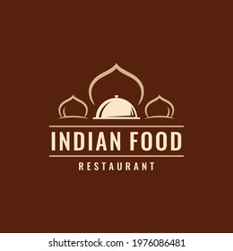 Indian food restaurant logo design