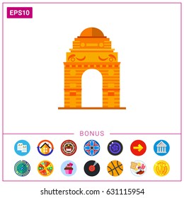 Indian Gate Icon