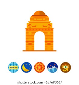 Indian Gate Icon