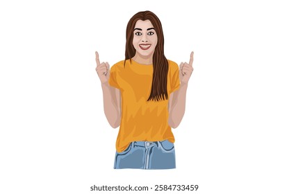 Indian Girl Excited for the Surprises
