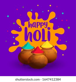 indian happy holi celebration wishes festival background