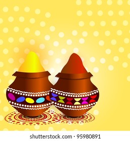 indian holi festival vector background