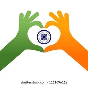 Indian holiday, Happy Independence Day celebration, poster and banner design