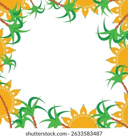 Indian holiday Pongal vector illustration on white.