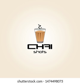 
Indian Hot Drink, Tea, Chai Shots Logo