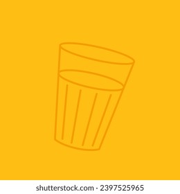 Indian hot drink vector. Indian chai icon. Chai is Indian drink. Kerala tea shop illustration vector eps.Indian Kerala roadside. Kerala tea shop line drawing. Kerala Old.