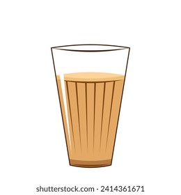Indian hot drink vector. Indian chai icon. Chai is Indian drink. Kerala tea shop illustration vector eps. Indian Kerala roadside. Kerala tea shop line drawing. Kerala Old.