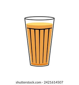 Indian hot drink vector. Indian chai icon. Chai is Indian drink. Kerala tea shop illustration vector eps. Indian Kerala roadside. Kerala tea shop line drawing. Kerala Old.