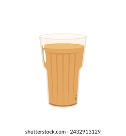 Indian hot drink vector. Indian chai icon. Chai is Indian drink. Kerala tea shop illustration vector eps. Indian Kerala roadside. Kerala tea shop line drawing. Kerala Old.