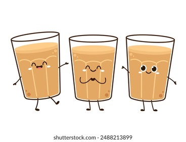 Indian hot drink vector. Indian chai icon. Chai is Indian drink. Kerala tea shop illustration vector eps. Indian Kerala roadside. Kerala tea shop line drawing. Kerala Old.