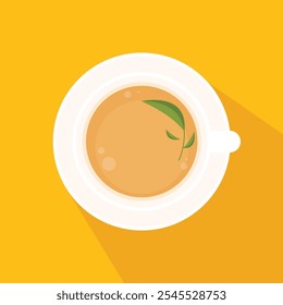 Bebida caliente india Vector. Icono de chai indio. Chai es una bebida india. Vector de ilustración de la tienda de té de Kerala eps. Carretera india de Kerala. Dibujo de línea de la tienda de té de Kerala. Viejo Kerala.