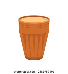 Indian hot drink vector. Indian chai icon. Chai is Indian drink. Kerala tea shop illustration vector eps. Indian Kerala roadside. Kerala tea shop line drawing. Kerala Old.