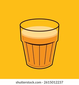 Indian hot drink vector. Indian chai icon. Chai is Indian drink. Kerala tea shop illustration vector eps. Indian Kerala roadside. Kerala tea shop line drawing. Kerala Old.