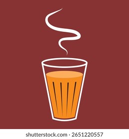 Indian hot drink vector. Indian chai icon. Chai is Indian drink. Kerala tea shop illustration vector eps. Indian Kerala roadside. Kerala tea shop line drawing. Kerala Old.