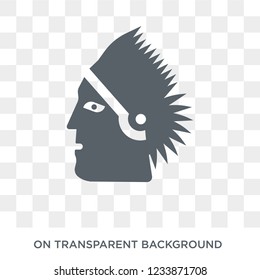 Indian icon. Trendy flat vector Indian icon on transparent background from india collection. 