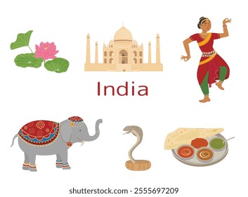 Indian icon vector illustration. Travel.