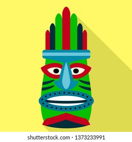 Indian idol icon. Flat illustration of indian idol vector icon for web design