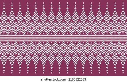 

Indian ikat pattern .design pastel concept.Ethnic Aztec fabric carpet mat ornament native boho African American chevron textile wallpaper decoration. Geometric line texture vector illustrations.