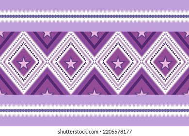 Indian ikat pattern .design pastel concept.Ethnic Aztec fabric carpet mat ornament native boho African American chevron textile wallpaper decoration. Geometric line texture vector illustrations.pastel